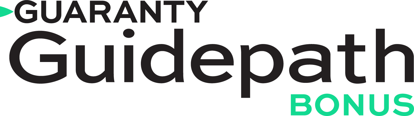 Guaranty Guidpath bonus logo